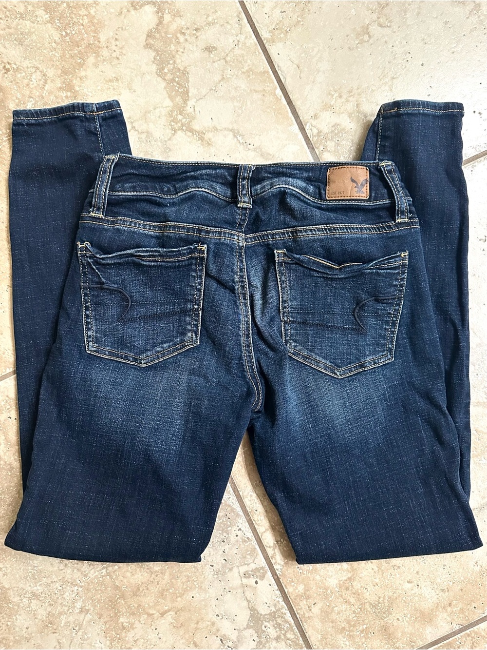 American Eagle Outfitters Dark Blue Women's Jeggings